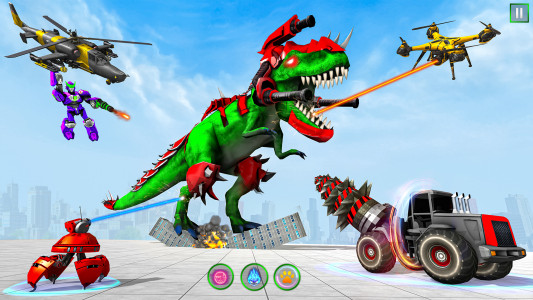 اسکرین شات بازی Dino Robot Car Game:Robot Game 7
