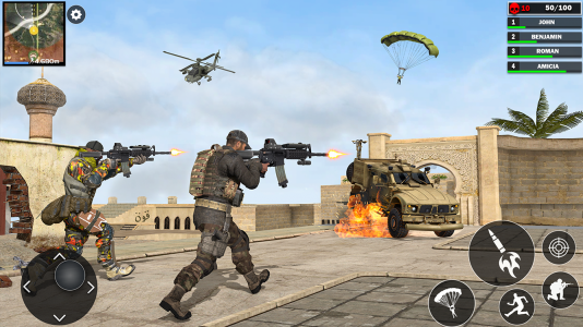 اسکرین شات 5 برنامه Fps Shooting Attack: Gun Games