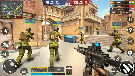 اسکرین شات 2 بازی Gun Games 3D: Banduk Wala Game
