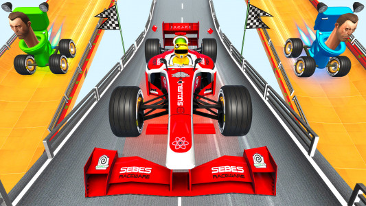 اسکرین شات بازی Formula Car Stunts - Car Games 6