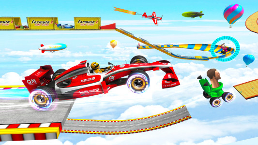 اسکرین شات بازی Formula Car Stunts - Car Games 7