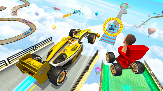اسکرین شات بازی Formula Car Stunts - Car Games 4