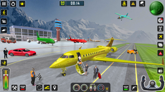 اسکرین شات برنامه Airplane Pilot Simulator Game 2