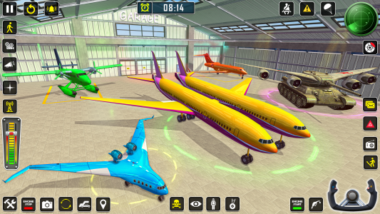 اسکرین شات 4 برنامه Airplane Pilot Simulator Game