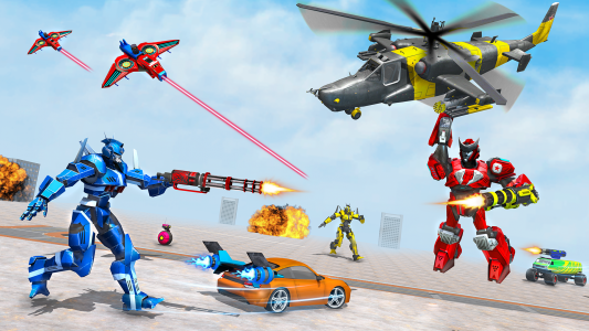 اسکرین شات برنامه Army Robot Car Game:Robot Game 7