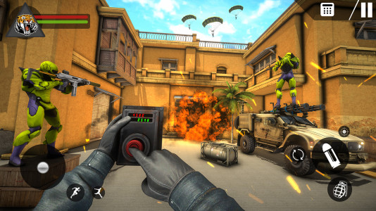 اسکرین شات 3 بازی Fps Robot Shooting Games 3D