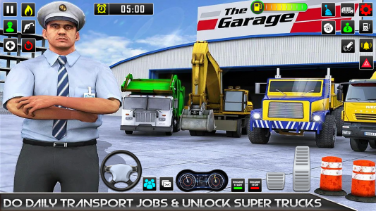 اسکرین شات برنامه Truck Simulator: Truck Game 4