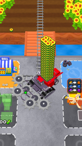 اسکرین شات بازی Happy Harvester: Mowing Games 5