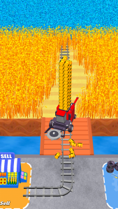 اسکرین شات بازی Happy Harvester: Mowing Games 2