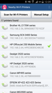 اسکرین شات 2 برنامه Printer 2 Go