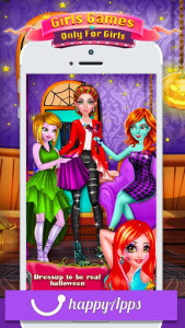 اسکرین شات بازی Princess Salon - Halloween Girl Makeup & Dress up 2
