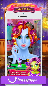 اسکرین شات بازی Princess Salon - Halloween Girl Makeup & Dress up 3
