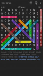 اسکرین شات 3 بازی Word Search Puzzle - Word Find