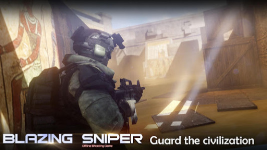 اسکرین شات بازی Blazing Sniper - offline shooting game 4
