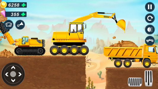 اسکرین شات برنامه JCB Construction Truck Games 2