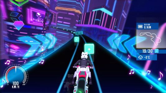 اسکرین شات 2 بازی Beat Music Racing: Motor&Racer