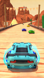 اسکرین شات 4 بازی Speed Run Racer: 3D Car Rush