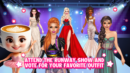 اسکرین شات 7 بازی Fashion Makeup: Salon&DressUp