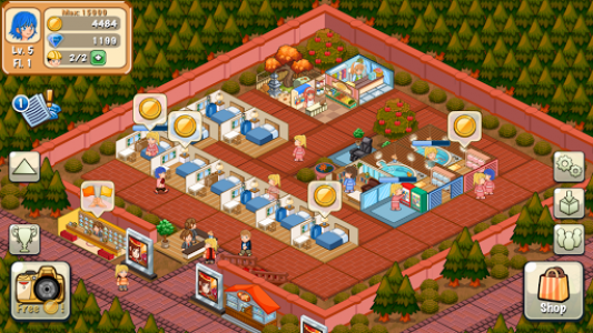 اسکرین شات بازی Hotel Story: Resort Simulation 2