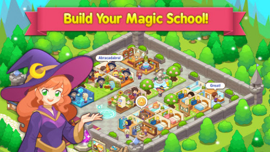 اسکرین شات بازی Magic School Story 1