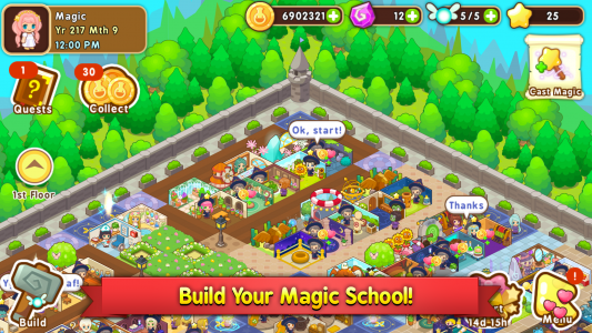 اسکرین شات 1 بازی Magic School Story