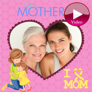 اسکرین شات برنامه Happy Mother's Day Video Maker 7