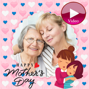 اسکرین شات برنامه Happy Mother's Day Video Maker 2