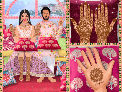 اسکرین شات برنامه Indian Princess Wedding Games 3