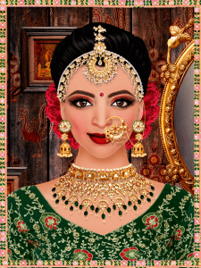 اسکرین شات برنامه Indian Princess Wedding Games 1