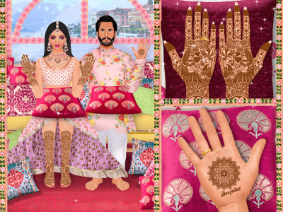 اسکرین شات برنامه Indian Princess Wedding Games 2