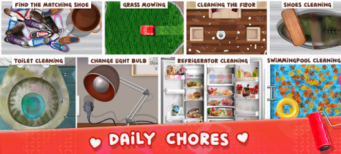 اسکرین شات بازی House Design: Home Cleaning & Renovation For Girls 6