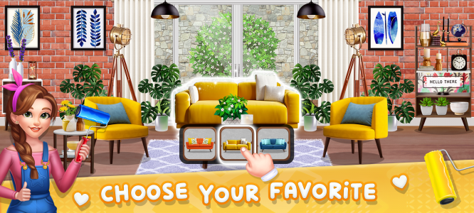 اسکرین شات 1 بازی Home Makeover Madness