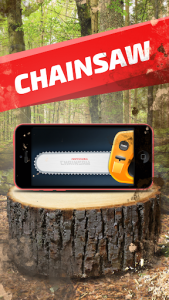 اسکرین شات برنامه Chainsaw Simulator (virtual chainsaw) 2