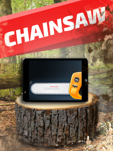 اسکرین شات برنامه Chainsaw Simulator (virtual chainsaw) 5