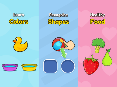 اسکرین شات بازی Bebi: Baby Games for 2-4y kids 1
