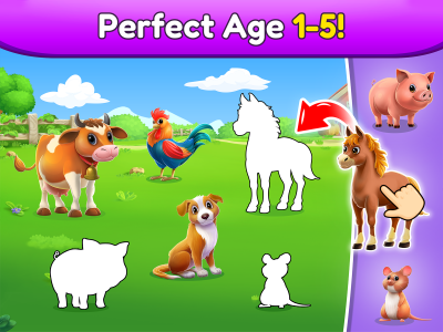 اسکرین شات بازی Bebi: Baby Games for 2-4y kids 4