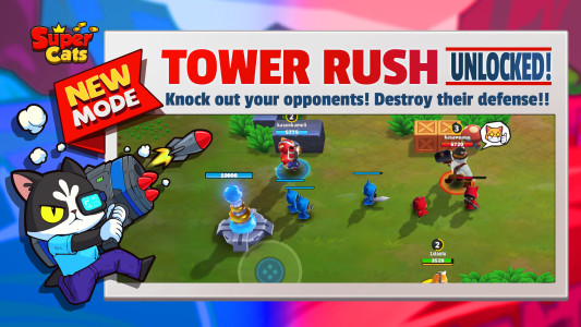 اسکرین شات 1 بازی Super Cats