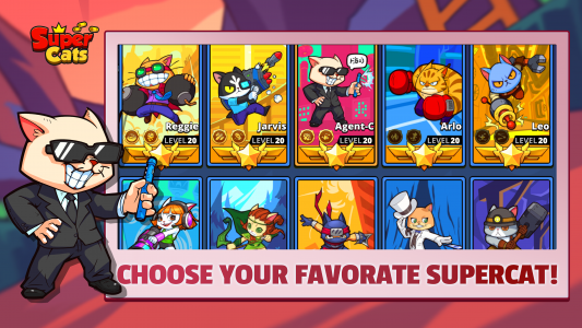 اسکرین شات بازی Super Cats 4