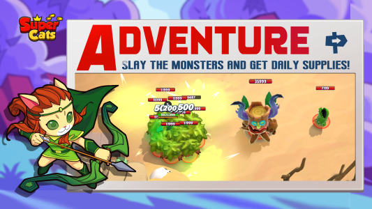 اسکرین شات 3 بازی Super Cats