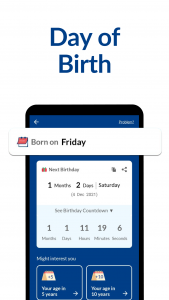 اسکرین شات 7 برنامه Age Calculator: Date of Birth