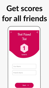 اسکرین شات 7 برنامه BFF Test: Quiz Your Friends