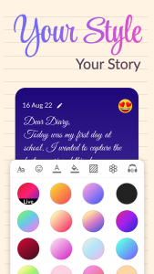 اسکرین شات برنامه Daily Journal: Diary with lock 2