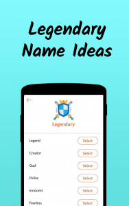 اسکرین شات برنامه Nickname Fire: Nickfinder App 5