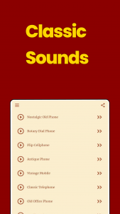 اسکرین شات 3 برنامه Old Ring Ringtone, Phone Rings