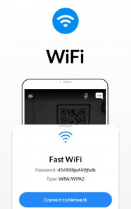 اسکرین شات برنامه WiFi Scan QR Code Scanner 2
