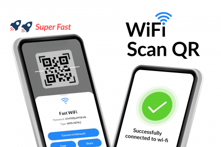 اسکرین شات برنامه WiFi Scan QR Code Scanner 1