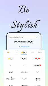 اسکرین شات 4 برنامه Stylish Text- Letter Style Art