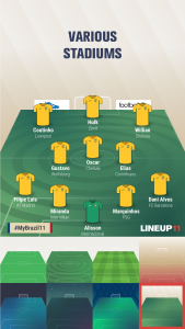 اسکرین شات برنامه LINEUP11: Football Lineup 4