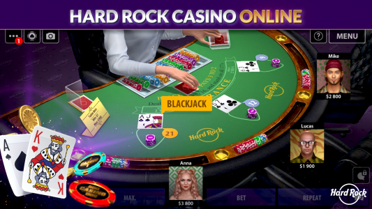 اسکرین شات بازی Hard Rock Blackjack & Casino 8