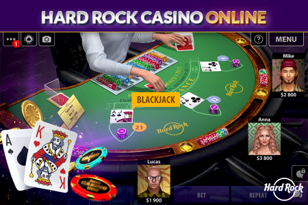 اسکرین شات بازی Hard Rock Blackjack & Casino 1
